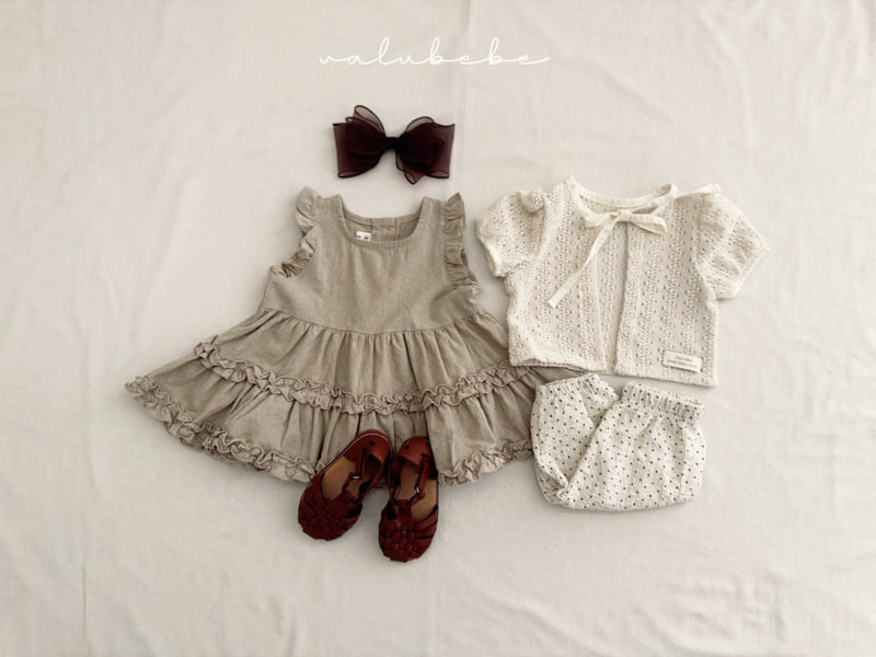 Valu Bebe - Korean Baby Fashion - #babyboutiqueclothing - Bebe Ire Lace Cardigan - 6