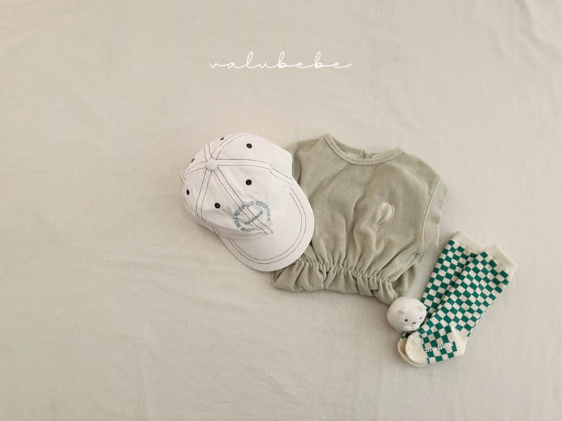 Valu Bebe - Korean Baby Fashion - #babyboutiqueclothing - Balloon Terry Suit - 10