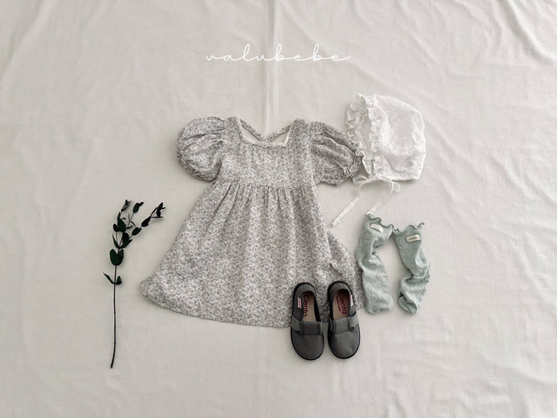 Valu Bebe - Korean Baby Fashion - #babyboutiqueclothing - Kids Prom Ribbon One-piece - 5