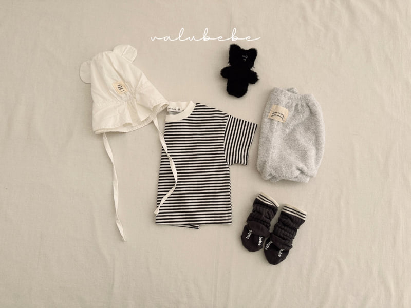 Valu Bebe - Korean Baby Fashion - #babyboutiqueclothing - Kids Line Stripe Tee - 8