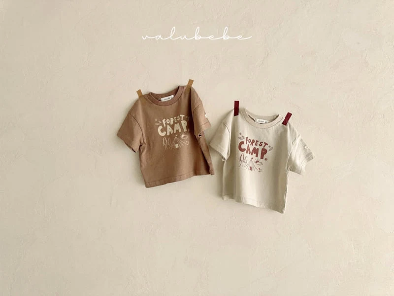 Valu Bebe - Korean Baby Fashion - #babyboutiqueclothing - Bebe CAMP Printing Tee