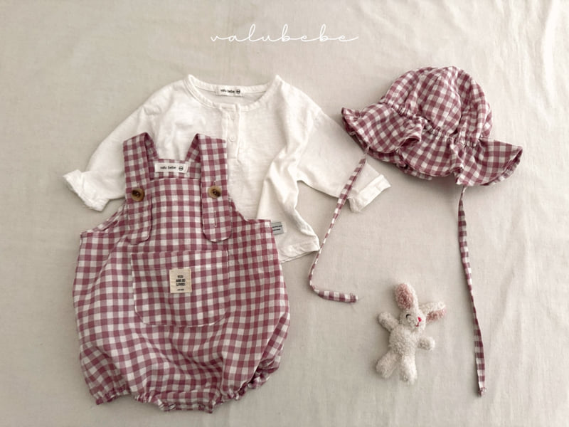 Valu Bebe - Korean Baby Fashion - #babyboutiqueclothing - Sugar Check Bucket Hat - 8