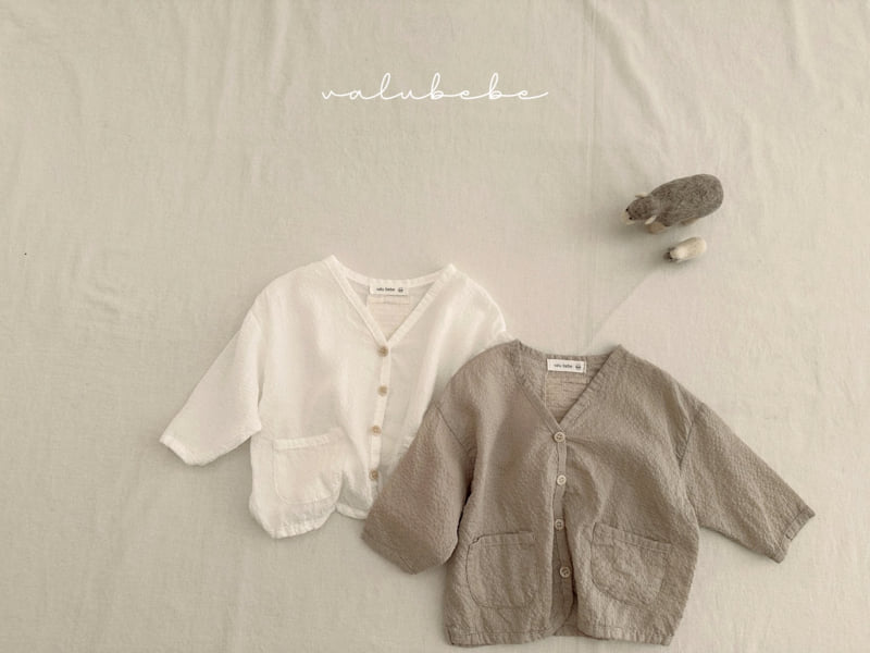 Valu Bebe - Korean Baby Fashion - #babyclothing - Kids Pure Linen Cardigan 2 - 7