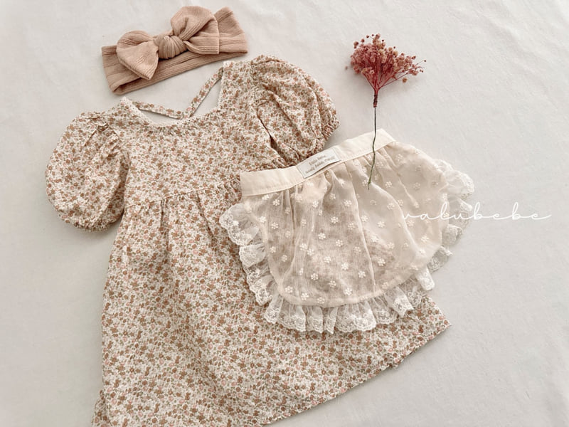 Valu Bebe - Korean Baby Fashion - #babyclothing - Bebe Prom Ribbon One-piece - 7