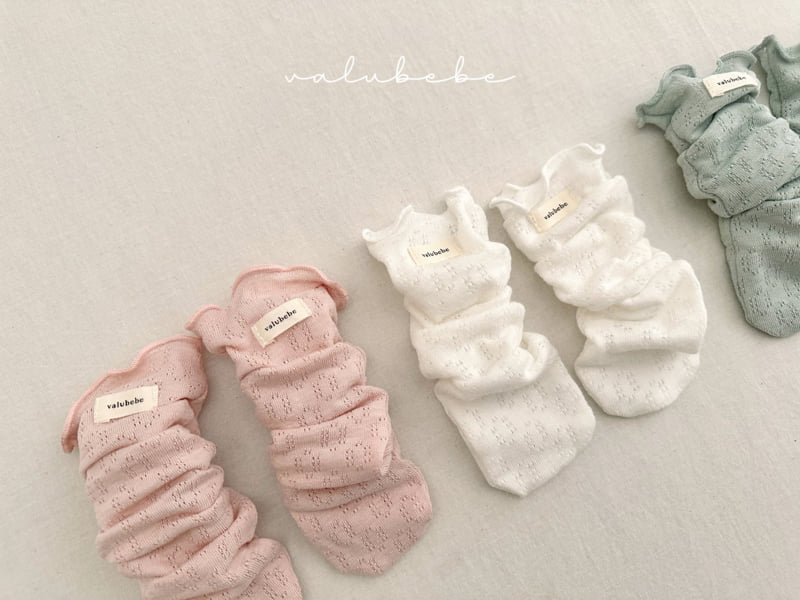 Valu Bebe - Korean Baby Fashion - #babyclothing - Eyelet Socks - 12
