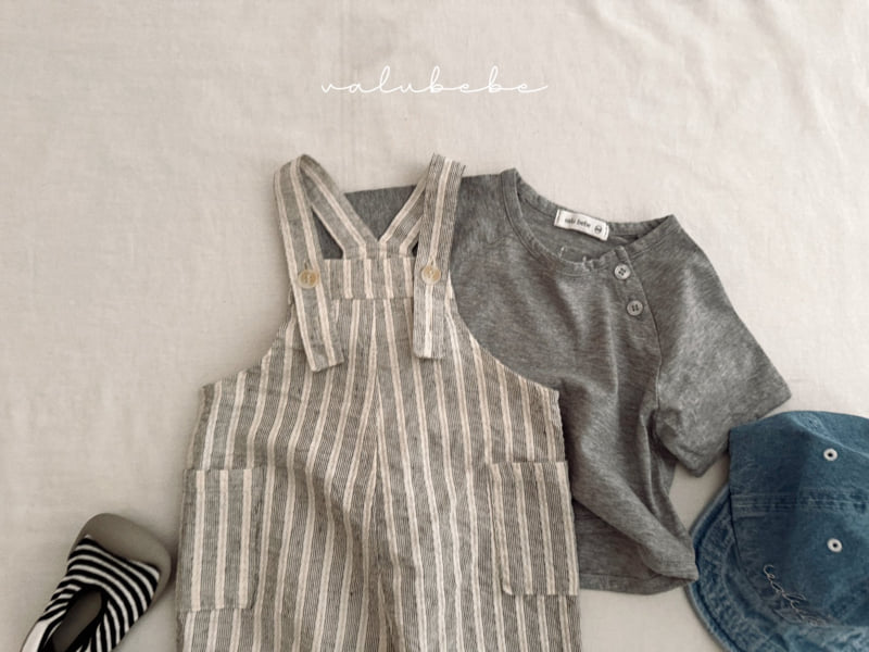 Valu Bebe - Korean Baby Fashion - #babyclothing - Kids Basic Side Short Tee 2 - 10