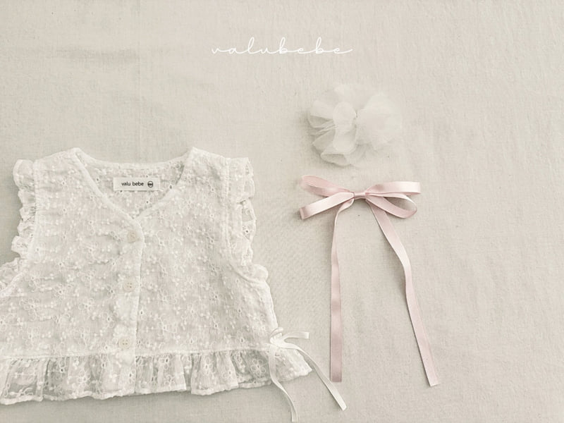 Valu Bebe - Korean Baby Fashion - #babyclothing - Bebe Lace Vest - 12