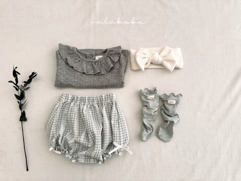 Valu Bebe - Korean Baby Fashion - #babyclothing - Lumi Ribbon Bloomer - 8