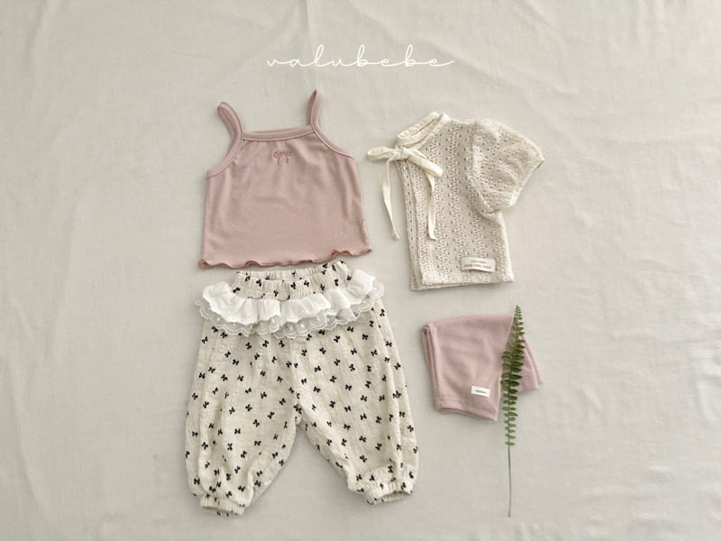 Valu Bebe - Korean Baby Fashion - #babyfashion - Kids Ribbon Top Tee - 12