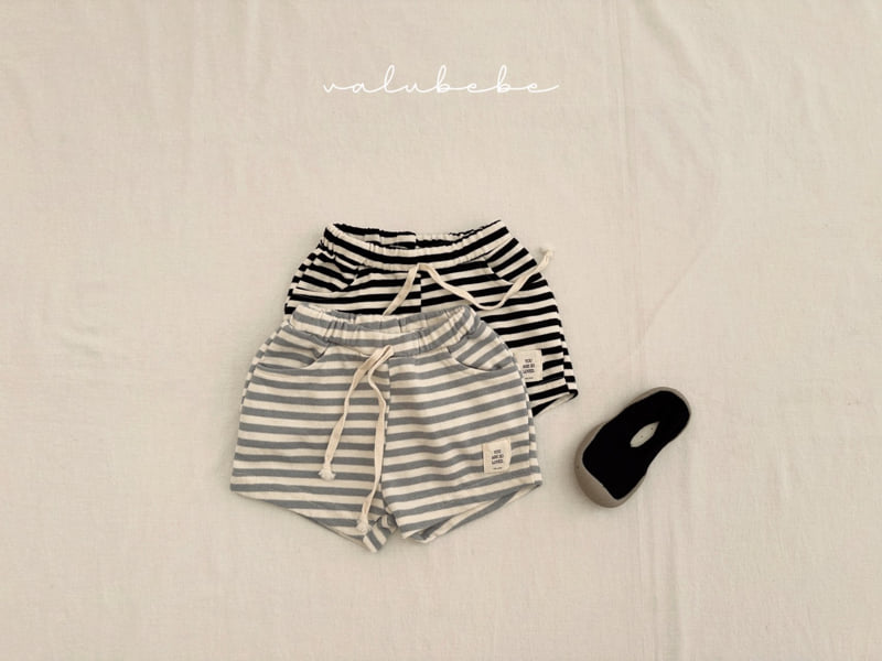 Valu Bebe - Korean Baby Fashion - #babyfever - Bebe Stripe Pocket Pants - 9