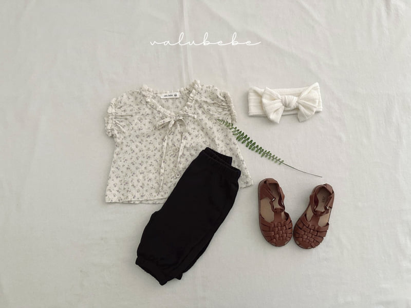 Valu Bebe - Korean Baby Fashion - #babyfever - Bebe Flora Open Blouse - 5