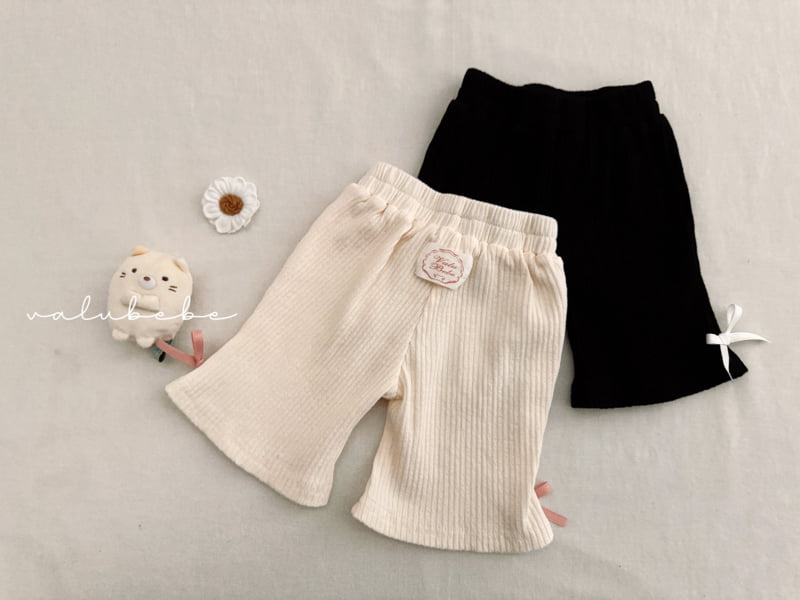Valu Bebe - Korean Baby Fashion - #babyfever - Kids Slit Bootcut Pants - 9