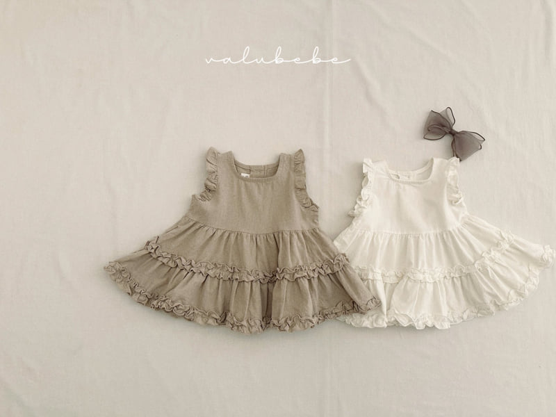 Valu Bebe - Korean Baby Fashion - #babyfever - Kids Emma Frill One-piece