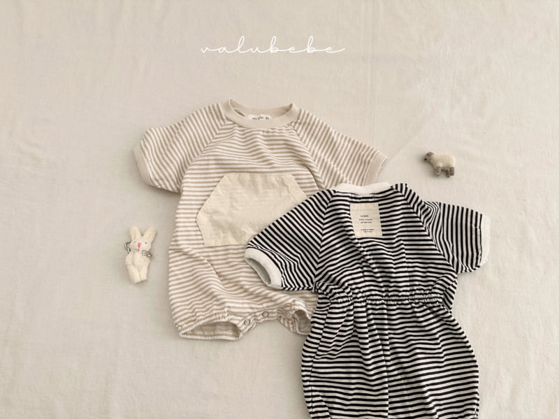 Valu Bebe - Korean Baby Fashion - #babyfever - Kangaroo Pocket Suit - 6