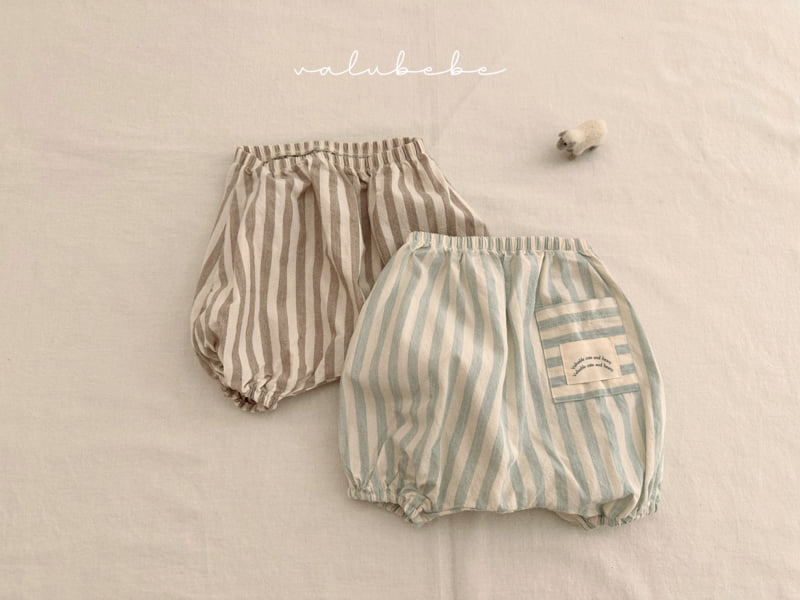 Valu Bebe - Korean Baby Fashion - #babyfever - Fresh Stripe Bloomers - 7