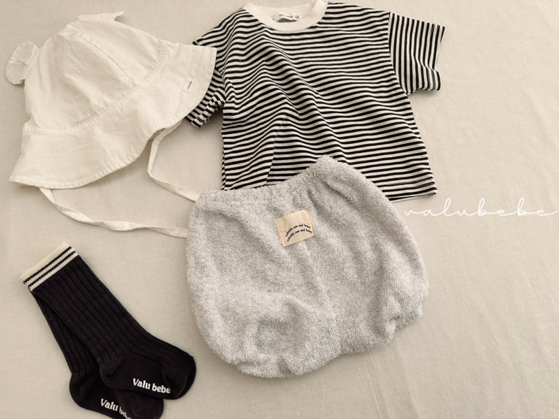 Valu Bebe - Korean Baby Fashion - #babyfever - Kids Line Stripe Tee - 11