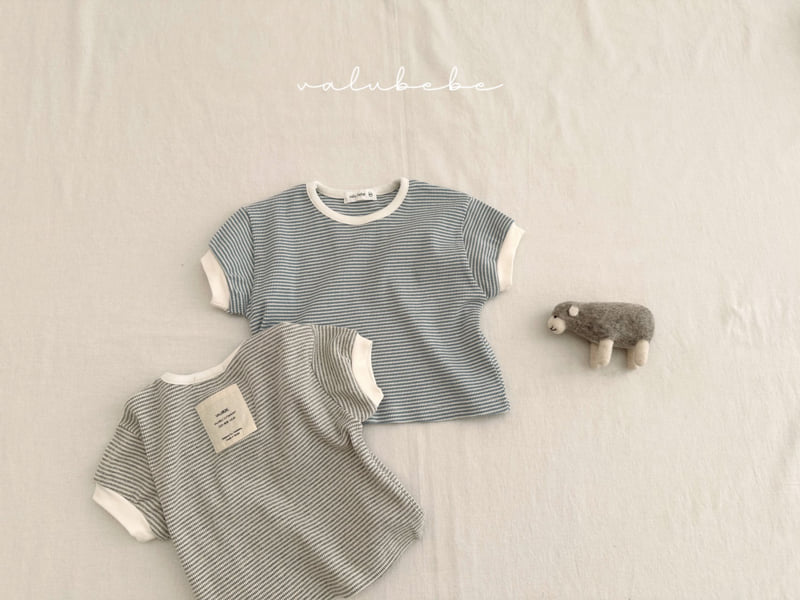 Valu Bebe - Korean Baby Fashion - #babyfever - Bebe Nature Stripe Tee 2