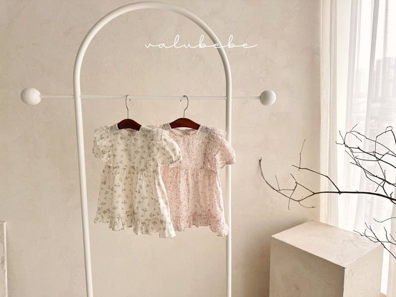 Valu Bebe - Korean Baby Fashion - #babyfever - Bebe Ludia Puff One-piece