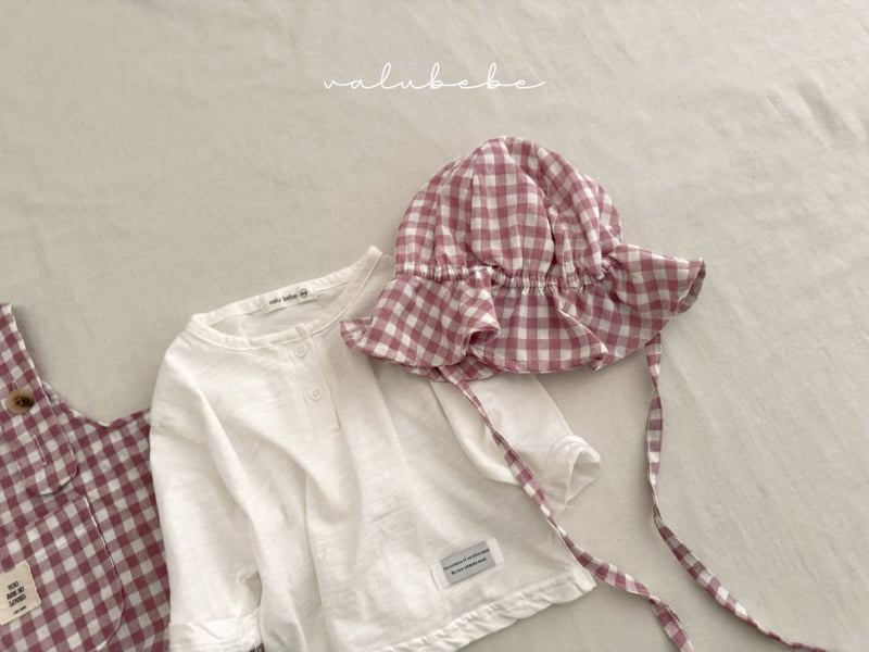 Valu Bebe - Korean Baby Fashion - #babyfever - Sugar Check Bucket Hat - 11