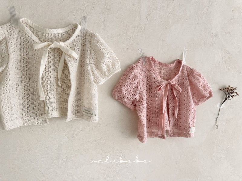 Valu Bebe - Korean Baby Fashion - #babygirlfashion - Bebe Ire Lace Cardigan - 10
