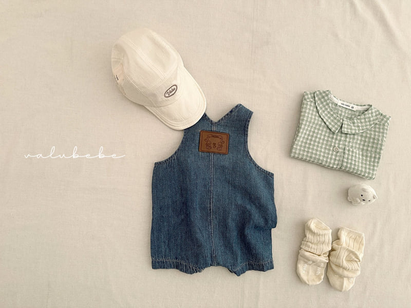 Valu Bebe - Korean Baby Fashion - #babygirlfashion - Denim Overall Suit - 8