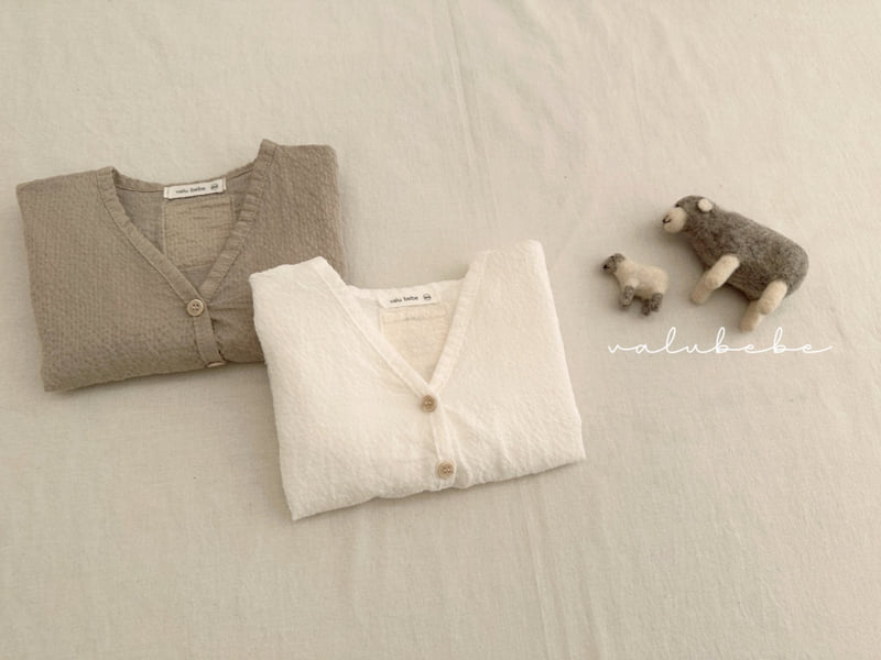 Valu Bebe - Korean Baby Fashion - #babygirlfashion - Bebe Pure Linen Cardigan 2 - 11