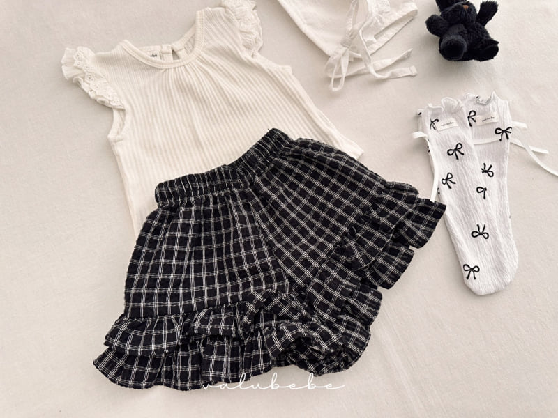 Valu Bebe - Korean Baby Fashion - #babygirlfashion - Bebe Dela Frill Pants - 11
