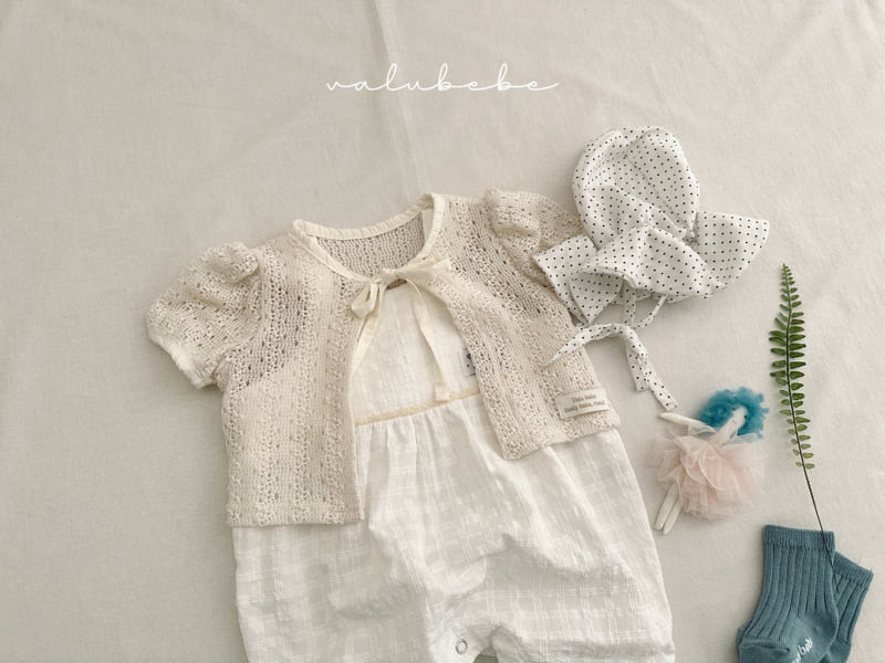 Valu Bebe - Korean Baby Fashion - #babylifestyle - Bebe Ire Lace Cardigan - 11