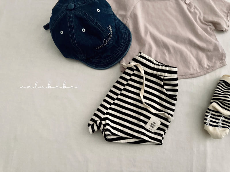 Valu Bebe - Korean Baby Fashion - #babylifestyle - Bebe Stripe Pocket Pants - 11