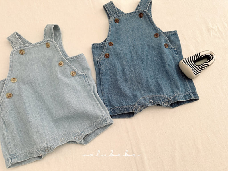 Valu Bebe - Korean Baby Fashion - #babylifestyle - Denim Overall Suit - 9