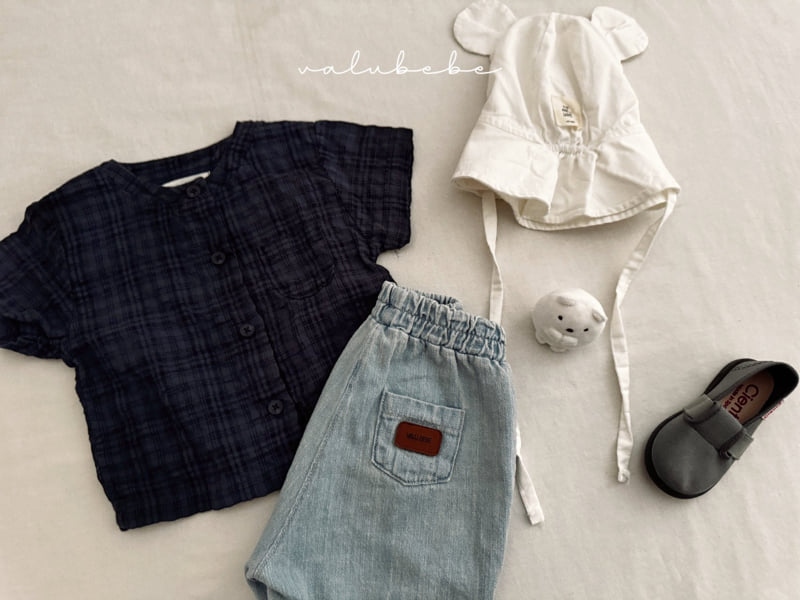 Valu Bebe - Korean Baby Fashion - #babylifestyle - Kids Wrinkle Henley Neck Shirt - 8