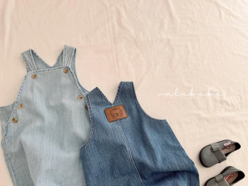 Valu Bebe - Korean Baby Fashion - #babylifestyle - Denim Overalls Pants - 6