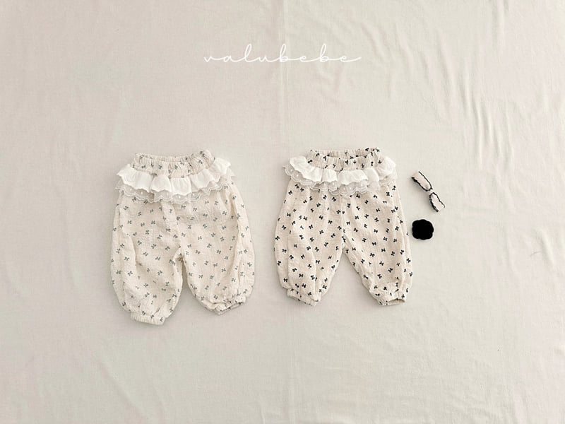 Valu Bebe - Korean Baby Fashion - #babylifestyle - Kids Baby Ribbon Lace Pants