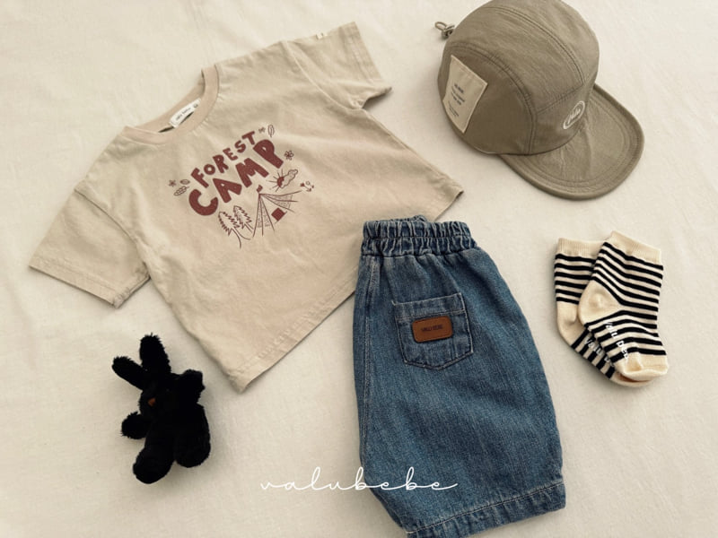 Valu Bebe - Korean Baby Fashion - #babyoninstagram - Bebe Pin Tuck Denim Pants - 8