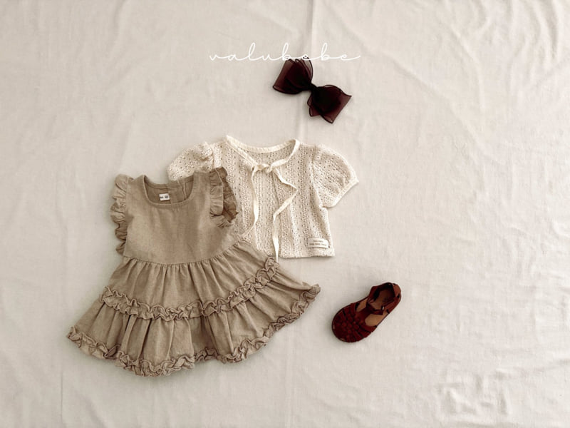 Valu Bebe - Korean Baby Fashion - #babyoninstagram - Bebe Emma Frill One-piece - 5