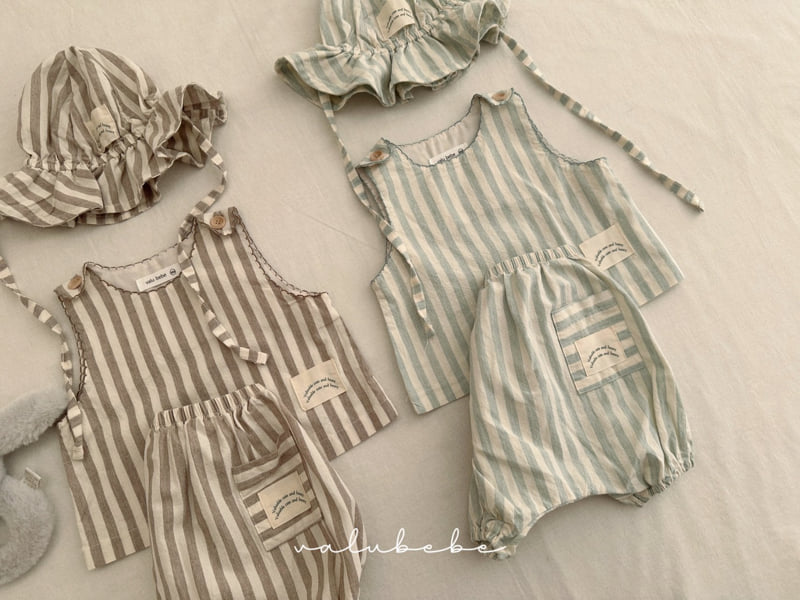 Valu Bebe - Korean Baby Fashion - #babyoninstagram - Fresh Stripe Bloomers - 10