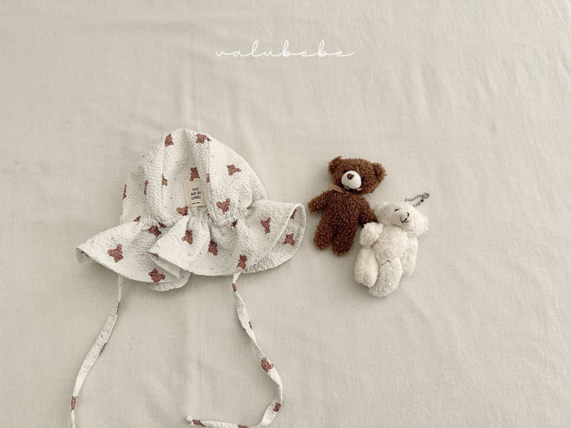 Valu Bebe - Korean Baby Fashion - #babyoninstagram - Mini Bear Bucket Hat - 5