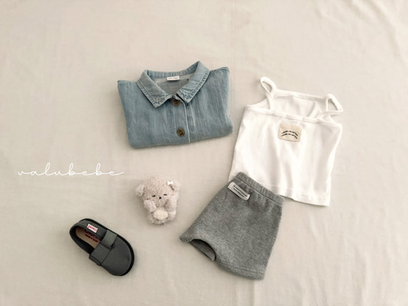 Valu Bebe - Korean Baby Fashion - #babylifestyle - Bebe Rib Top Tee 2 - 4