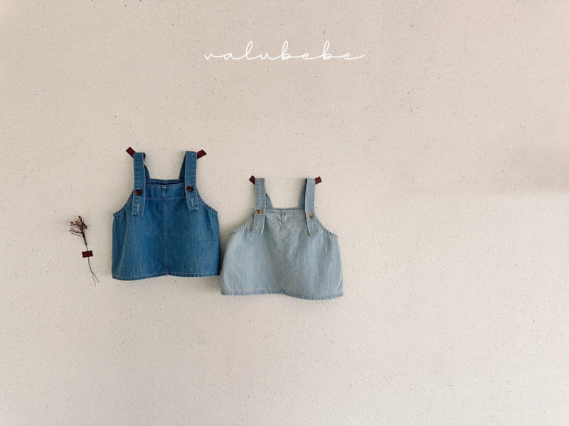 Valu Bebe - Korean Baby Fashion - #babyoninstagram - Denim Vest 2