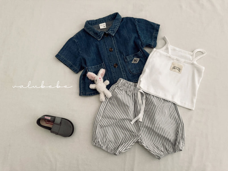 Valu Bebe - Korean Baby Fashion - #babyoninstagram - Bebe Summer Denim Shirt Jacket 2 - 11