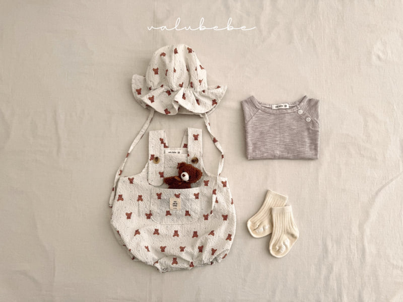 Valu Bebe - Korean Baby Fashion - #babyootd - Mini Bear Bucket Hat - 6