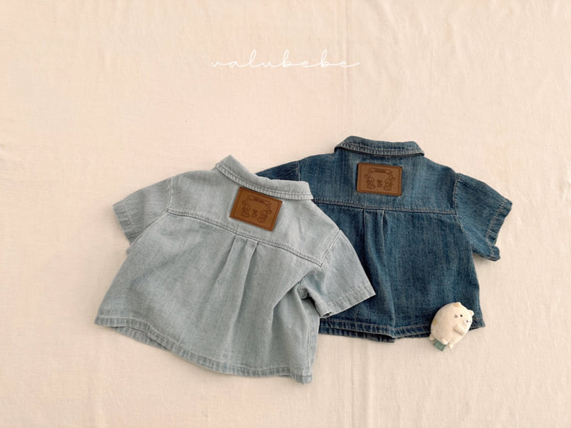 Valu Bebe - Korean Baby Fashion - #babyootd - Bebe Summer Denim Shirt Jacket 2 - 12