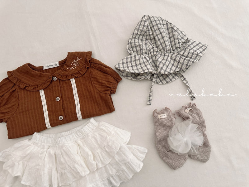 Valu Bebe - Korean Baby Fashion - #babyootd - Kids Holin Embroidery Blouse - 9