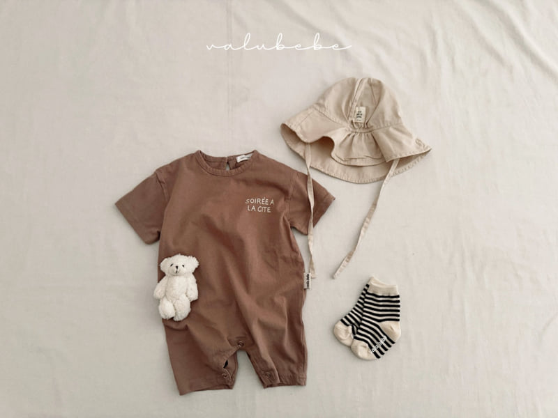 Valu Bebe - Korean Baby Fashion - #babyootd - Dobby Loose Suit - 6