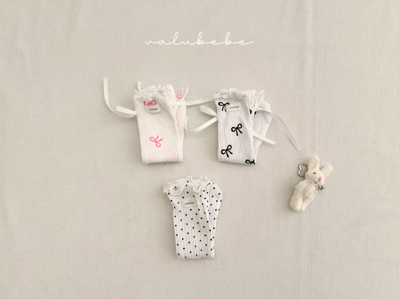Valu Bebe - Korean Baby Fashion - #babyootd - Ribbon Socks
