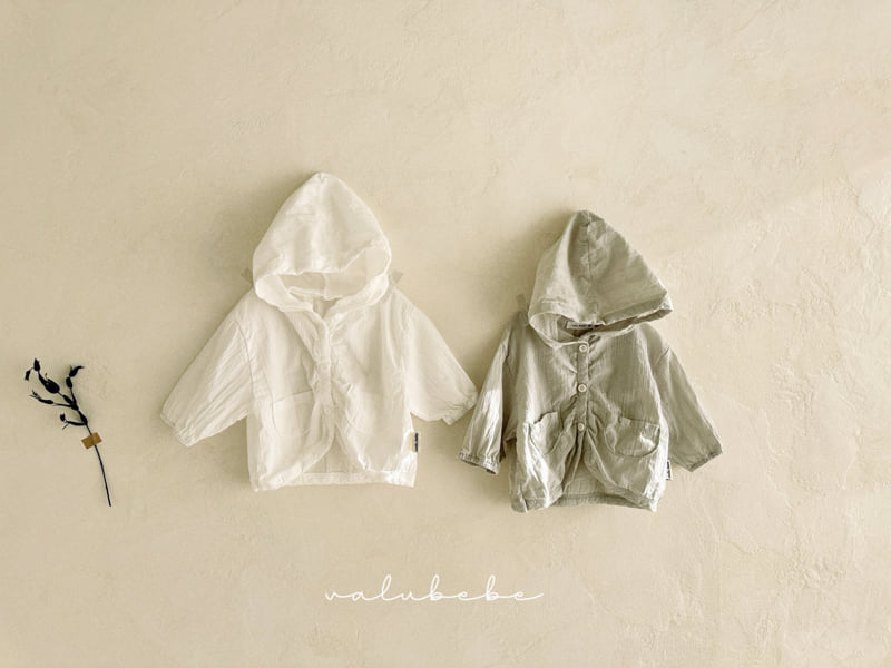 Valu Bebe - Korean Baby Fashion - #babyoutfit - Bebe Windbreaker Hooded Cardigan 2
