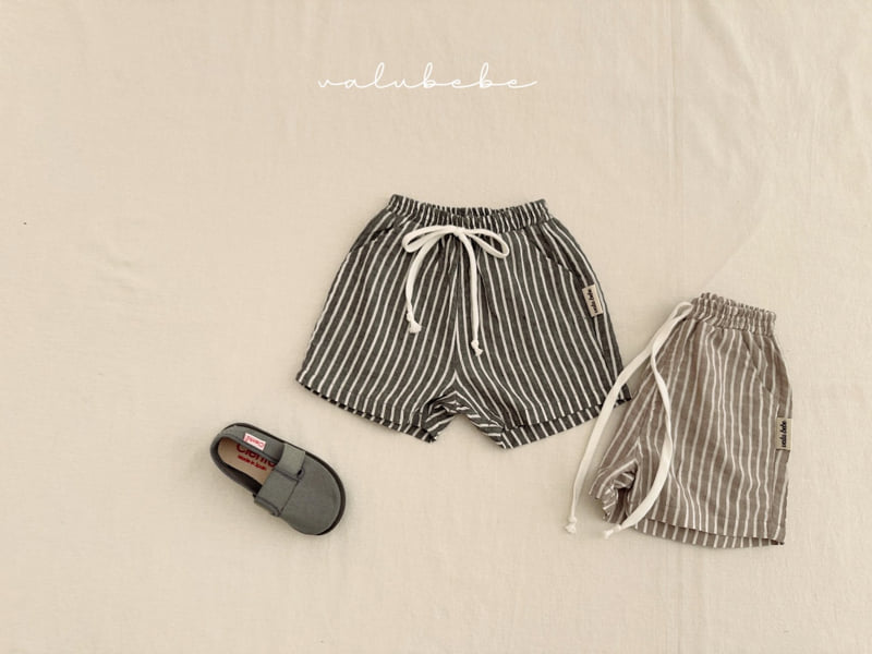 Valu Bebe - Korean Baby Fashion - #babyoutfit - Bebe Cabin Stripe Pants - 6