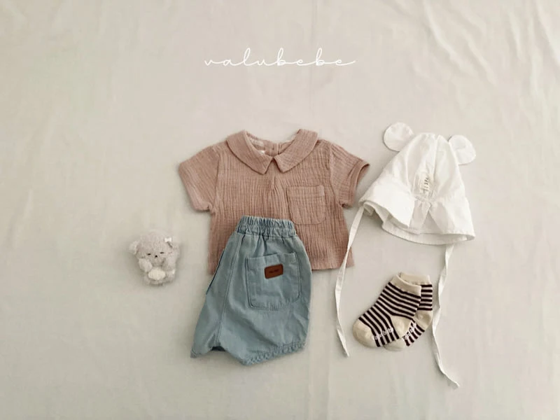 Valu Bebe - Korean Baby Fashion - #babyoutfit - Bebe Mango Denim Pants 2 - 9