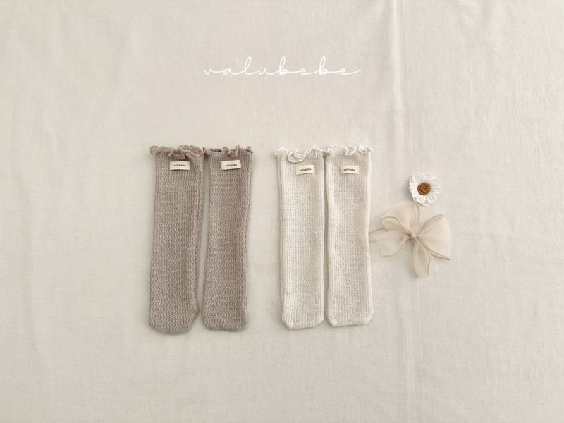 Valu Bebe - Korean Baby Fashion - #babyoutfit - High Knit Socks - 9