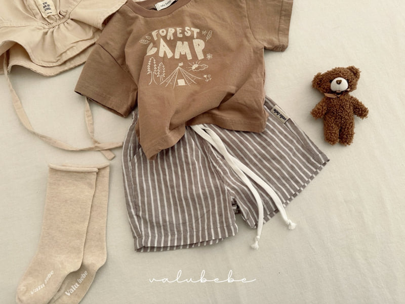 Valu Bebe - Korean Baby Fashion - #babyoutfit - Kids CAMP Printing Tee - 8